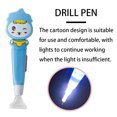 thumbnail image 2 of kurtrusly Crystal Painting Pen 5D Rhinestone Cross-stitch Embroidery Adorable Pen with 4 Heads and Light, Blue, 2 of 6