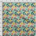 thumbnail image 4 of oneOone Cotton Poplin Green Fabric Tropical Abstract Leaf Sewing Fabric By The Yard Printed Diy Clothing Sewing Supplies 56 Inch Wide, 4 of 4