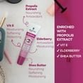 thumbnail image 6 of Bee and You Ultra Hydrating Lip Balm | Natural Liquid Formula, Elderberry & Propolis Extract, Shea Butter, Beeswax, Vitamin E – Chapped & Dry Lips Repair, 10ml, 6 of 10
