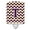 Purple & Gold, variant on Letter T Chevron Purple & Gold Ceramic Night Light