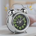 thumbnail image 3 of PENGXIANG New Retro Loud Double Bell Mechanical Key Wound Alarm Clock, 3 of 9