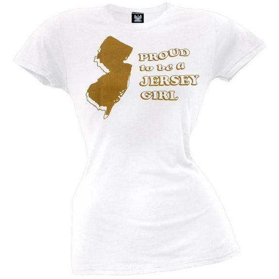 Proud To Be A Jersey Girl Ladies T-Shirt - Small