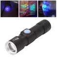 thumbnail image 1 of Flashlight, Aluminum Alloy Casing Stable Light Source Ultraviolet Flashlight  For Fluorescent Agent Detection, 1 of 8
