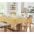 thumbnail image 5 of Elrene Elegance Plaid Jacquard Woven Tablecloth Beige 60" w x 84" l oblong Oblong, 5 of 5