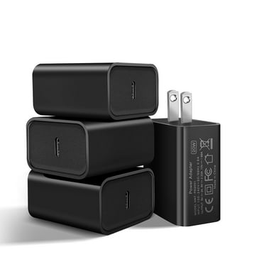 USB C Wall Charger,4-Pack 20W PD Power Adapter for iPhone 13/13 Pro Max/13 Mini/12/12 Pro Max/12 Mini/11,iPad Air 2022,iPad Pro,Pixel 6 and Samsung S22
