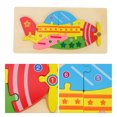 thumbnail image 2 of Shisuyan 1 Set Cartoon Pattern Puzzle Toy Interesting 3D Puzzle Jigsaw Puzzle Toy for Kid, 2 of 8