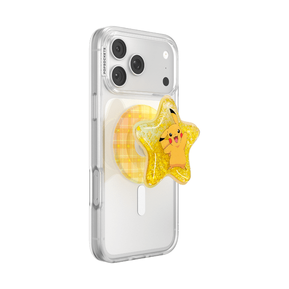 PopSockets Phone Grip for MagSafe, Magnetic Holder- Go Pikachu