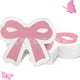 thumbnail image 1 of KAKOWELY 40 servilletas de papel desechables con lazo rosa para fiestas de cumpleaños de niñas. Bonitas servilletas decorativas con lazo para baby shower, fiestas de té y almuerzos., 1 of 4