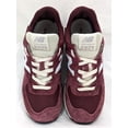 thumbnail image 4 of NEW BALANCE 574 Unisex Classic Crimson Casual Sneakers U574RBK Shoes M 8 W 9.5 *, 4 of 6