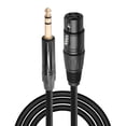 thumbnail image 2 of Audio cable,-interference 48v Power Supply Balanced Patch Cable -interference 48v To Xlr Female Siuke Stereo Male To Power Supply Balanced 6.35 Stereo Male 48v Power Supply Xlr Female Audio, 2 of 7