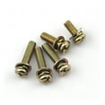 thumbnail image 4 of (10 pieces) Three Combinations of Zinc Carbon Steel Round Head with cushion screws M6X30mm., 4 of 5