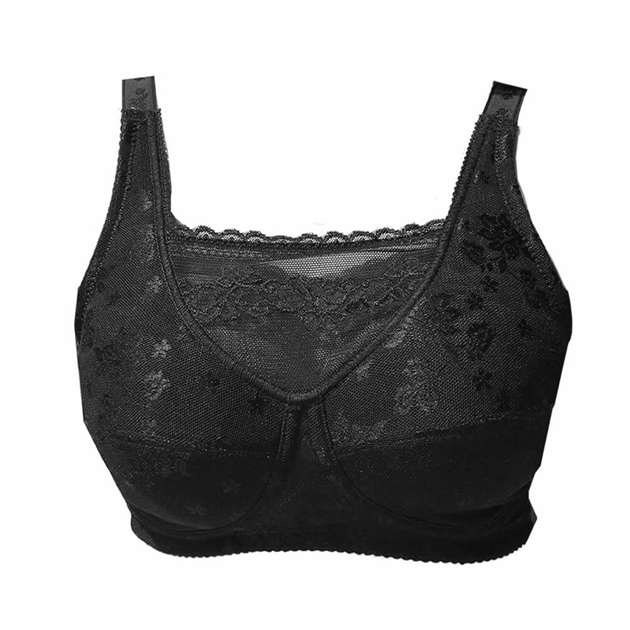 BIMEI Mastectomy Bra with Pockets for Breast Prosthesis Women Wirefree ...