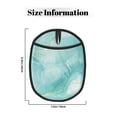 thumbnail image 3 of Naloa Blue Marble Silicone Pot Holders, Oven Mitts Heat Resistant Hot Pads, Non Slip Pot Holder for Kitchen Baking and Cooking 9.4 x 7.5 Inches, 3 of 7