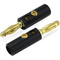 thumbnail image 4 of Conectores de cable difusor de audio, 20 buc, plástico/metal, rosa/negro, 4 of 5