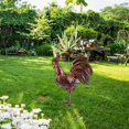 thumbnail image 2 of Estatuas de gallo estatuas al aire libre Figuras Adornos Arte trasero para jardín, césped, patio de jardin de granja Decoración de ilustraciones cobre Macarena estatuas de gallo, 2 of 8