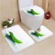 thumbnail image 1 of ABPHQTO Agua de hoja Juego de alfombras de baño de 3 piezas Alfombra de baño Alfombra de contorno y tapa de inodoro ABPHQTO Cont-CHAPPLE-32592, 1 of 2