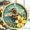 Bee&flower, variant on Ceramic Christmas Ornaments, Christmas Tree Ornaments, Heirloom Keepsake, Gift Exchange, Gift Idea, Bauble Present - Sea Turtles