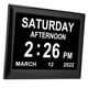 thumbnail image 1 of Reloj Electrónico, Reloj Con Calendario Digital De 8 Pulgadas, 12 Grupos De Alarma, Multifunción, Atenuación Automática, 3 Grupos De Recordatorios De Medicamentos Para Personas, 1 of 7
