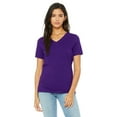 thumbnail image 1 of Bella + Canvas Ladies' Relaxed Jersey V-Neck T-Shirt, 1 of 1