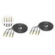 thumbnail image 1 of 2x # DIY Audio OFC 10ft 12 Cable de de con 4pcs 4mm Banana Plug, 1 of 9