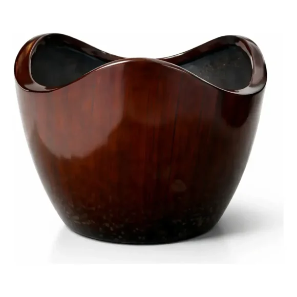 Maceta Tazon Olas Grandes 58 cm x 43 cm - Color - Cafe - Sensity