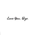 thumbnail image 6 of Love You Bye Sign Above Door Wooden Door Topper Decoration, 2026 New Love You Bye Sign for Wall Door Hallway Entryway Decorations Express Loves and Warm, Black, 6 of 6