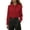Brown, variant on CQONEPT Women's Elegant Office Shirts Long Sleeve Dressy Loose Fit Button Down Lapel Blouse Business Casual Tops with Tie Red 2XL