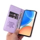 thumbnail image 3 of Funda para Honor X8 4G Estuche de Cuero PU Tipo Cartera con Ranuras para Tarjetas y Cierre Magnético, 3 of 5