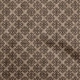 thumbnail image 1 of oneOone Georgette Viscose Brown Fabric Aian Batik Fabric For Sewing Printed Craft Fabric By The Yard 42 Inch Wide, 1 of 4