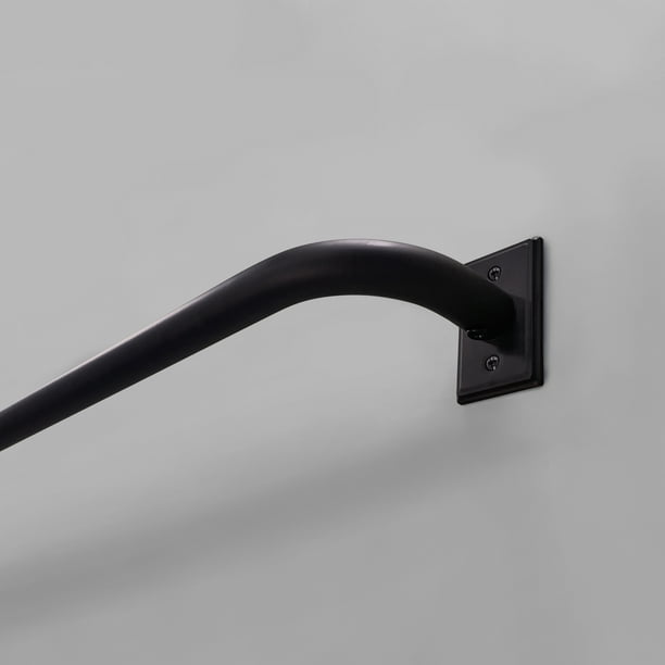 Better Homes Gardens 1 Metal French Wrap Curtain Rod Oil Rubbed Bronze 120 180 Com Wrap Curtain Rod Oil Rubbed Bronze, Extra Long Curtain Rods 180 Inches Bronze