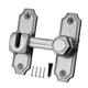 thumbnail image 2 of Cerradura para puerta de granero, pestillo portátil resistente, abatible de 90/ para armarios de jardín, puertas exteriores para mascotas y Plata, 2 of 8