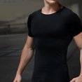 thumbnail image 3 of CAROOTU T-shirt d'Entraînement de Basketball Respirant pour Hommes Col Rond Manches Courtes Extensible Nouveau, 3 of 6