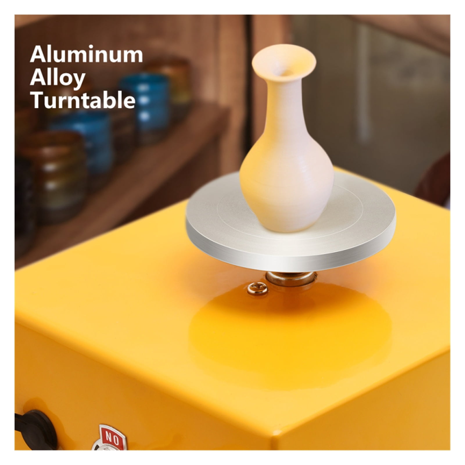 Mini Turntable Gold Ceramic Wheel Electric Ceramic Turbine Clay Tools Do - You Use Trays For Ceramic Working Drops ,Wide Ranging Usage