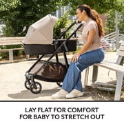Evenflo Omni Signature Travel System with LiteMax Infant Car Seat, Coastal Coffee