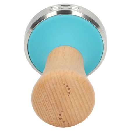 

Coffee Tamper Rustproof Wooden Coffee Tamper Heavy Duty For Baristas Blue 58mm/2.3in