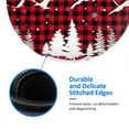 thumbnail image 5 of Disketp Christmas Tree Buffalo Plaid Small Mouse Pad 7.9x7.9 Inches,Washable Round Mousepad For Office Laptop Computer,Non-Slip Rubber Base Mouse Pads For Wireless Mouse, 5 of 9