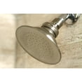 thumbnail image 3 of Kingston Brass P10SN Victorian 4-3/4-Inch Round Raindrop Brass Shower Head in Brushed Nickel, 3 of 7
