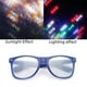 thumbnail image 4 of Gafas de fuegos artificiales con estrellas de difracción y efectos especiales, gafas ópticas, gafas para fiestas y celebraciones, 4 of 5