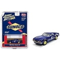 thumbnail image 2 of Diecast 1968 Chevrolet Camaro SS #6 "Sunoco" Dark Blue Limited Edition to 2400 pieces Worldwide 1/64 Diecast Model Car by Johnny Lightning, 2 of 2