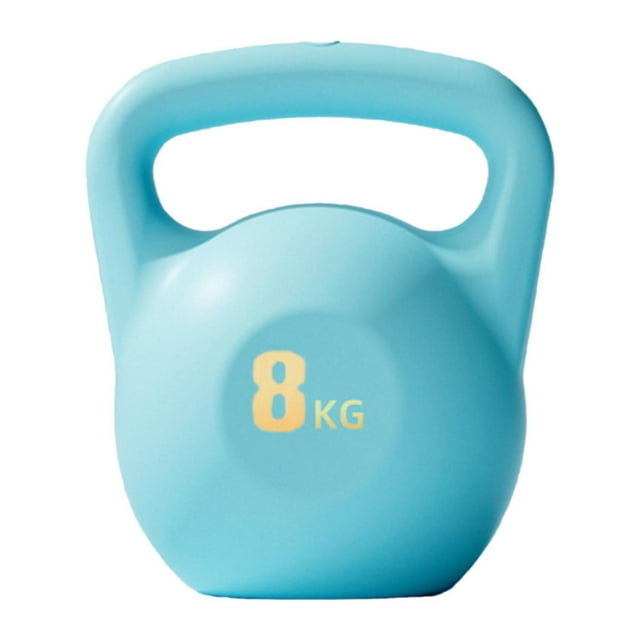 Pesas rusas llenas de agua, pesas rusas para ejercicios, pesas rusas antideslizantes para ejercicios, pesas rusas para el hogar, gimnasio en casa, Azul 8kg