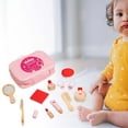 thumbnail image 1 of de maquillaje de simulación, accesorios de de uñas con bolsa de almacenamiento, juguete de maquillaje de simulación para niñas Baoblaze Juguetes de maquillaje de fantasía, 1 of 8