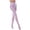 Light Purple, variant on Women Glossy Yoga Leggings Tights Shiny Skinny Ballet Dance Workout Pants Black M