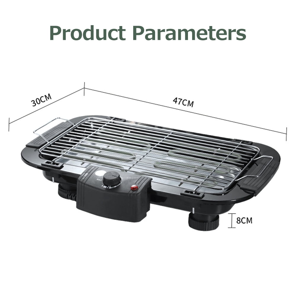 Indoor round electric barbecue 1700-2000w 01648