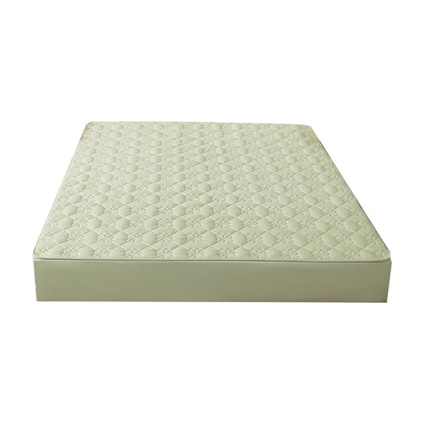 Sábana bajera ajustable para colchón, cálida para invierno, acolchada, de algodón suave, con bolsillo antideslizante y transpirable, funda de colchón con bolsillo profundo de 30 cm, ropa de cama