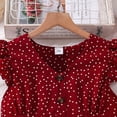 thumbnail image 4 of Girls Summer Dresses Stripe Flutter Sleeve Princess with Casual Elegance for Tweens Everyday Wear, 4 of 9