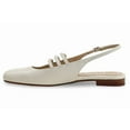 thumbnail image 3 of Sam Edelman Women's Ilona Slingback Flats Ivory 8.5M, 3 of 4
