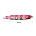 thumbnail image 4 of Señuelo de pesca de metal hundido, cuchara de fundición realista, cebos luminosos (rosa), 4 of 4