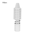 thumbnail image 1 of Pin de montaje, 100 piezas Pin de montaje Pin de montaje blanco para Intel Socket Clip de montaje Claridad notable, 1 of 8