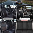 thumbnail image 5 of WRWolf Jetta Seat Covers Car Seat Cover Full Set for Volkswagen Jetta 2008-2024,Seat Covers for Cars,Automotive Seat Covers for SUV(Black), 5 of 7