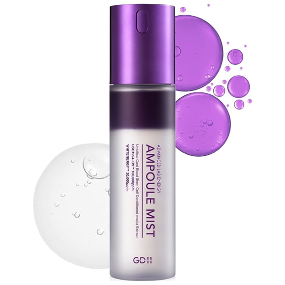 Niebla de ampolla de energía de laboratorio avanzado GD11 | Suero facial antienvejecimiento en spray para elasticidad y brillo de la piel | Extracto de células madre y péptidos | Reduce la pigmentació